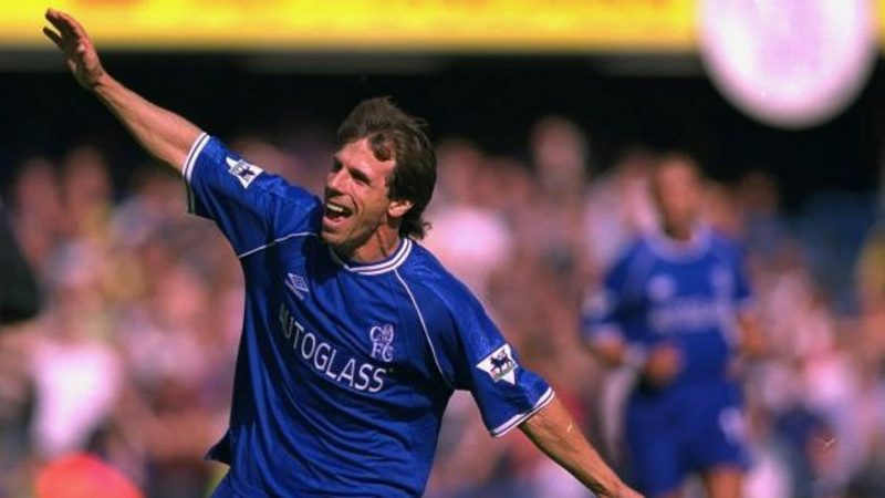 Gianfranco Zola là một trong các cầu thủ Chelsea để lại nhiều cảm xúc nhất cho người hâm mộ