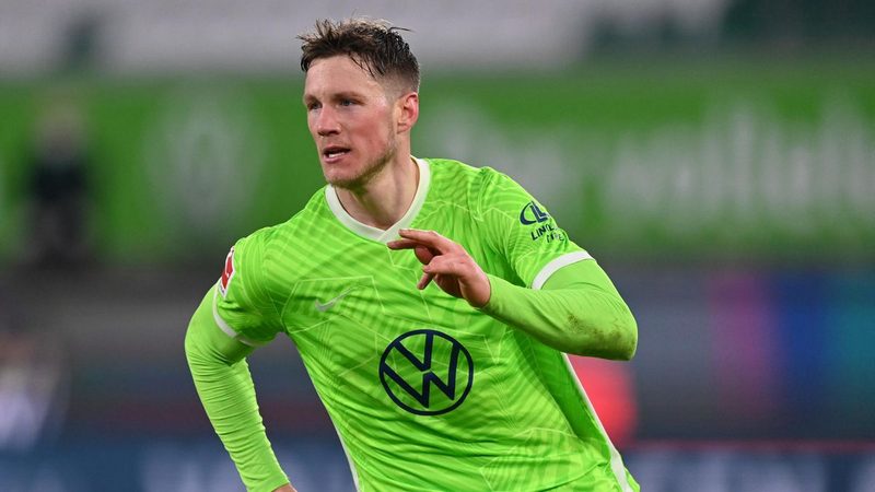 Cầu thủ Weghorst từng có thời gian tỏa sáng trong màu áo Wolfsburg tại Bundesliga